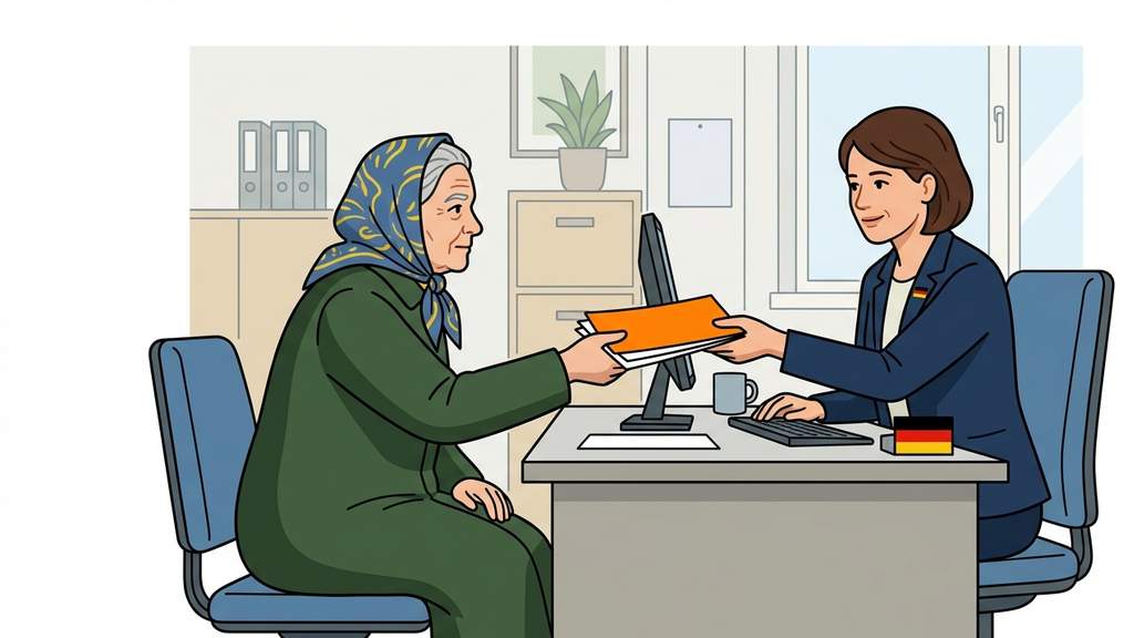 Application for Basic Security in Old Age For Ukrainian Refugees in Germany