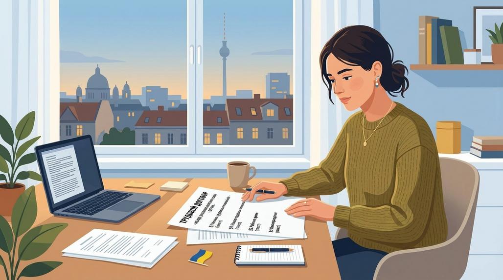 Understanding German Work Contracts: Essential Guide for Ukrainian Refugees